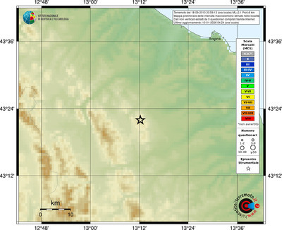 Mappa MCS - località