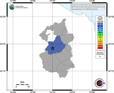 Mappa MCS - territori comuni