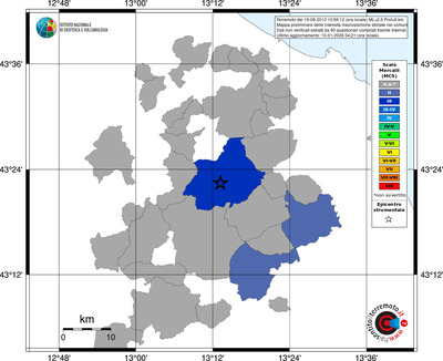 Mappa MCS - territori comuni