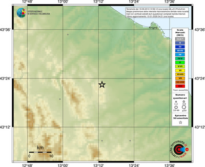 Mappa MCS - località