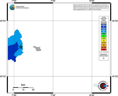 Mappa MCS - territori comuni