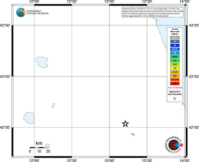 Mappa MCS - territori località