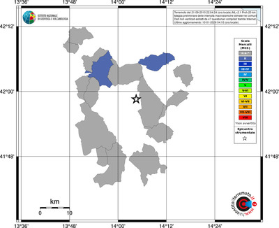 Mappa MCS - territori comuni