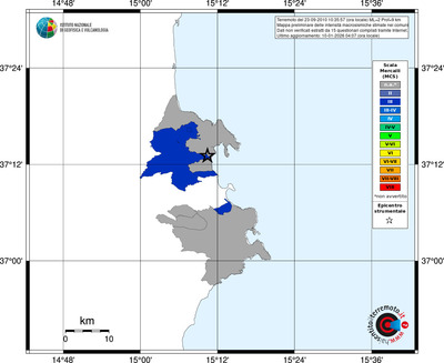 Mappa MCS - territori comuni