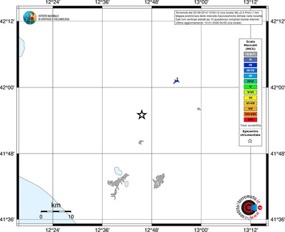 Mappa MCS - territori località