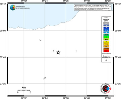 Mappa EMS - territori località