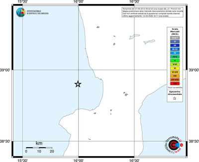 Mappa MCS - territori località