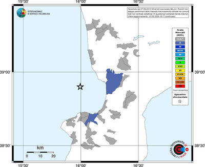 Mappa MCS - territori comuni