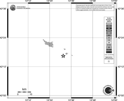 Mappa EMS - territori località