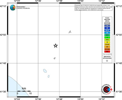 Mappa MCS - territori località
