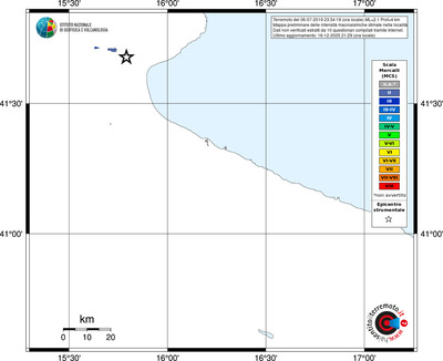Mappa MCS - territori località