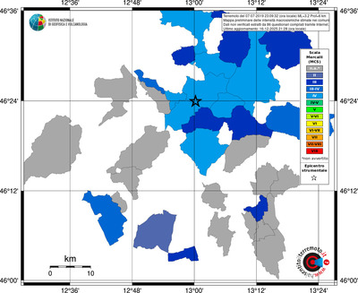 Mappa MCS - territori comuni