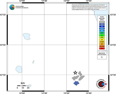 Mappa MCS - territori comuni