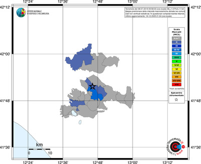 Mappa MCS - territori comuni