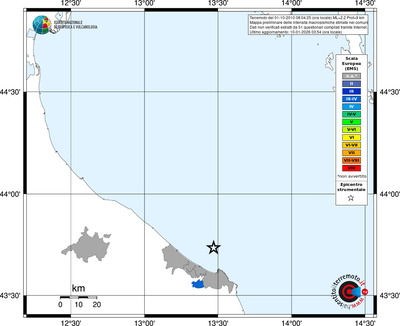 Mappa EMS - territori comuni