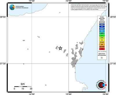 Mappa MCS - territori località