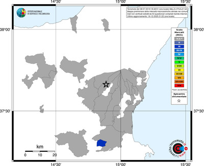 Mappa MCS - territori comuni