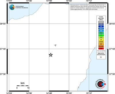 Mappa MCS - territori località
