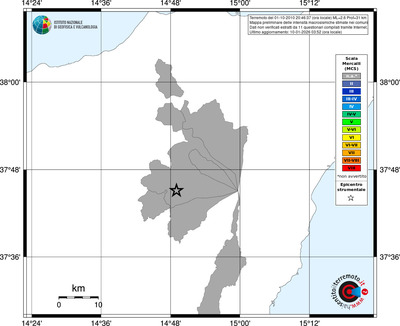 Mappa MCS - territori comuni