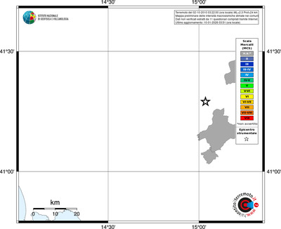 Mappa MCS - territori comuni