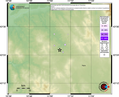 Mappa comuni con almeno 3 questionari