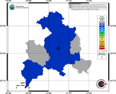 Mappa EMS - territori comuni