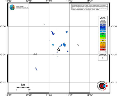 Mappa MCS - territori località