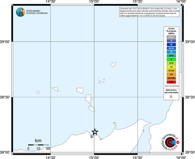 Mappa EMS - territori località