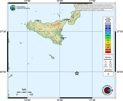 Mappa EMS - località