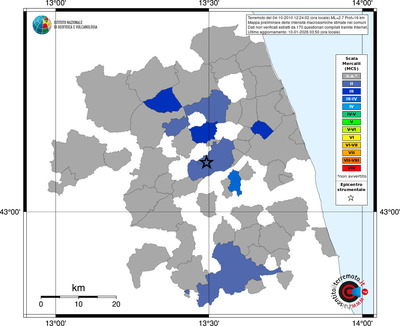 Mappa MCS - territori comuni