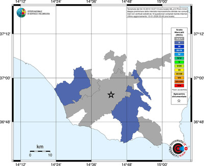 Mappa MCS - territori comuni