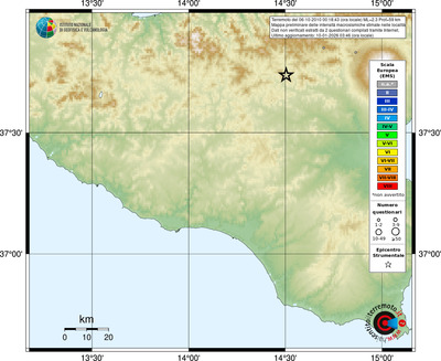 Mappa EMS - località