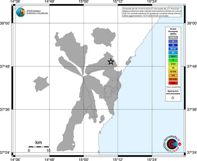 Mappa EMS - territori comuni