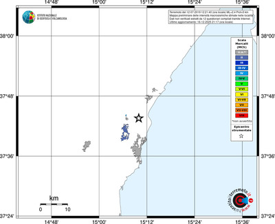 Mappa MCS - territori località