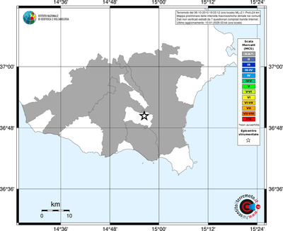 Mappa MCS - territori comuni