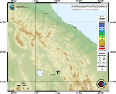 Mappa EMS - località