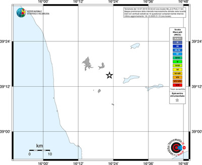 Mappa MCS - territori località