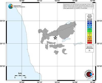Mappa MCS - territori comuni