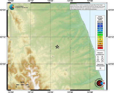 Mappa EMS - località