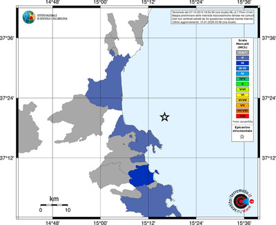 Mappa MCS - territori comuni