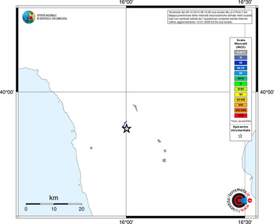 Mappa MCS - territori località