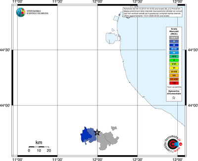 Mappa MCS - territori comuni