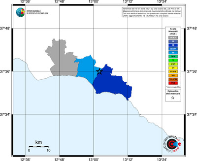 Mappa MCS - territori comuni