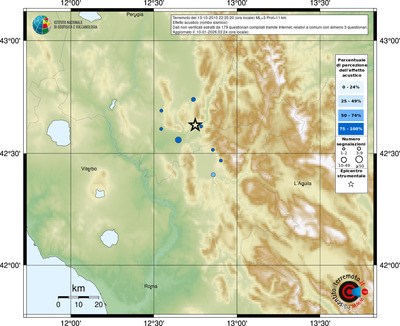 Mappa comuni con almeno 3 questionari