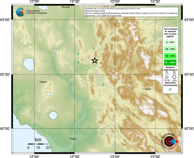 Mappa comuni con almeno 3 questionari