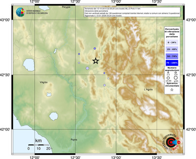 Mappa comuni con almeno 3 questionari