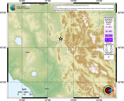 Mappa comuni con almeno 3 questionari