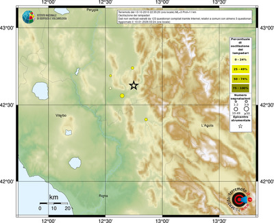 Mappa comuni con almeno 3 questionari