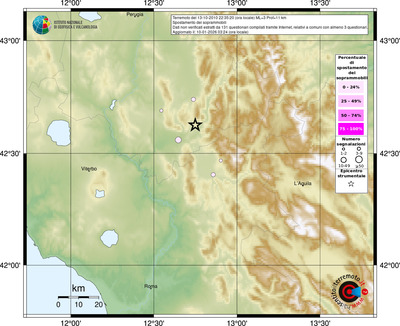 Mappa comuni con almeno 3 questionari