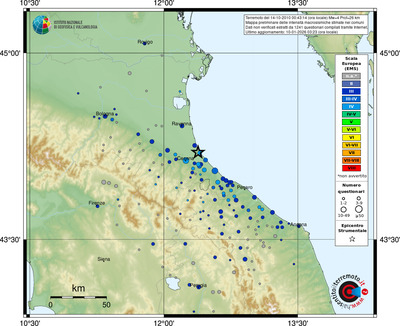 Mappa EMS - comuni